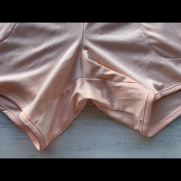 Small, Nike, peachy pink π soft athletic shorts with pockets - Picture 10 of 13